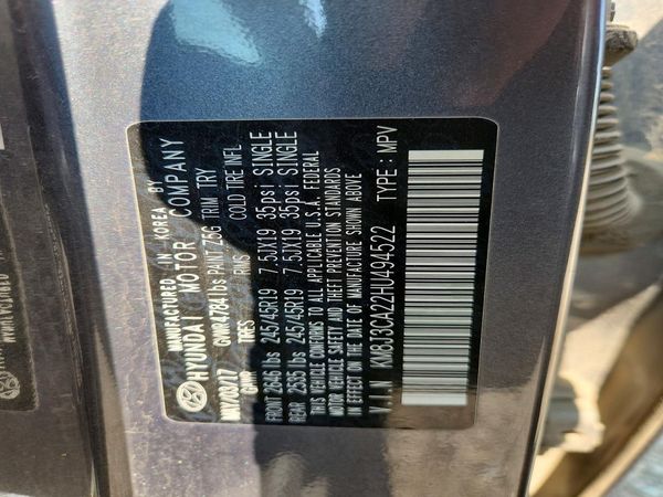 2017 HYUNDAI TUCSON