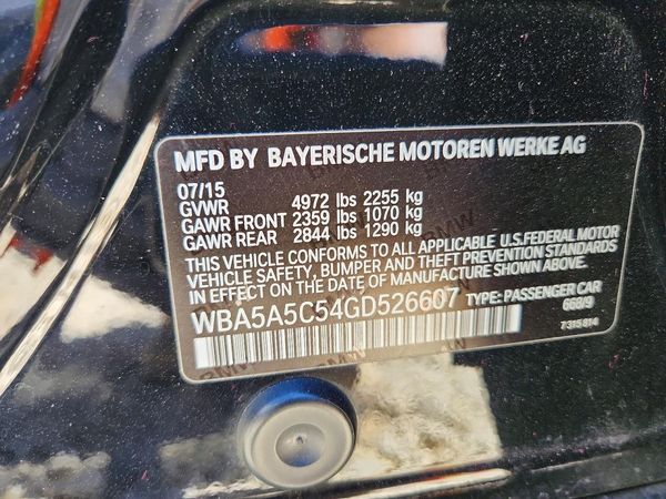 2016 BMW 528