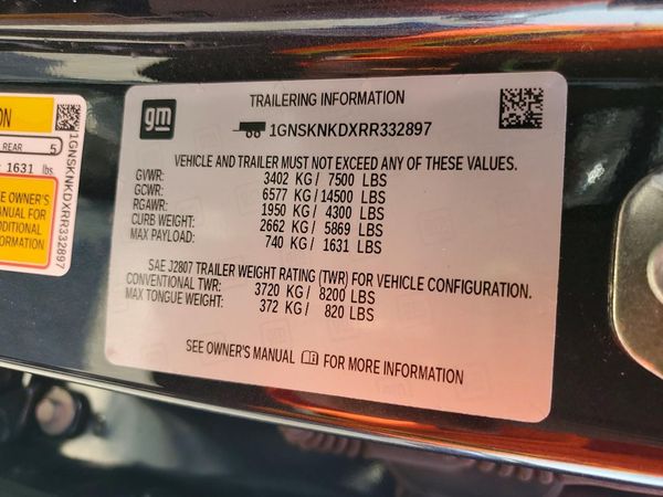 2024 CHEVROLET TAHOE LT