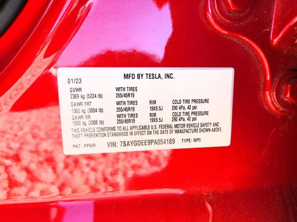 2023 TESLA MODEL Y