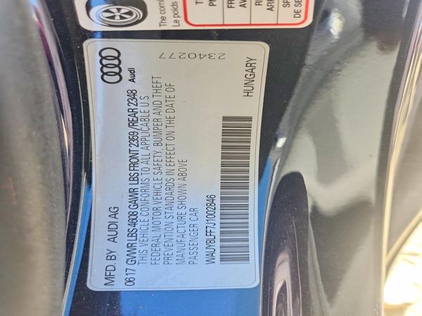 2018 AUDI A3