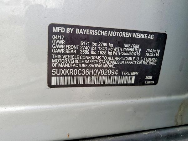 2017 BMW X5 xDrive35i