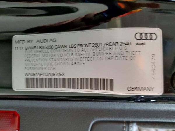 2018 AUDI S4