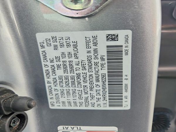 2022 HONDA CR-V