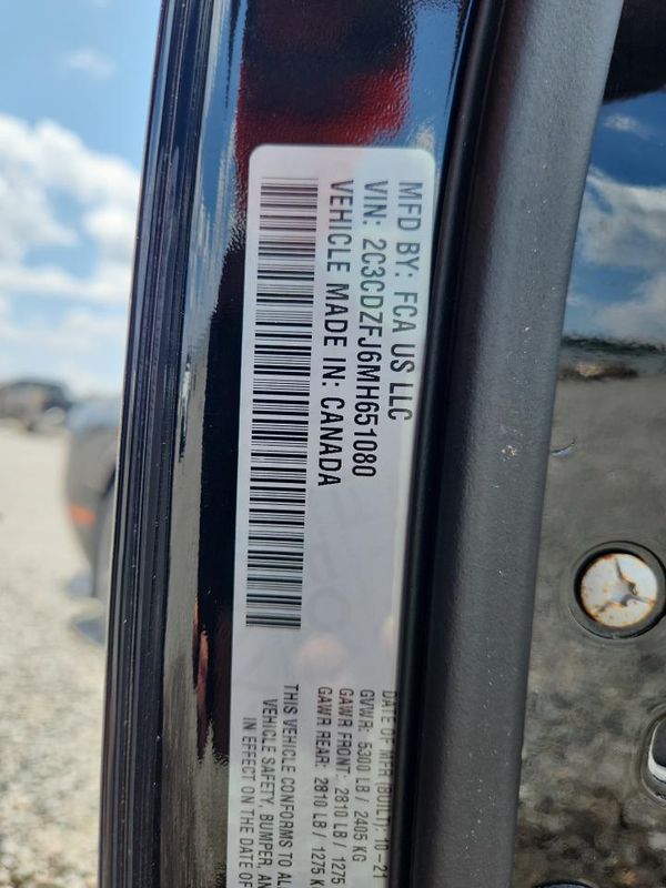 2021 DODGE CHALLENGER