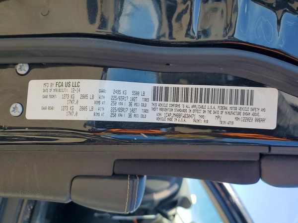 2015 JEEP CHEROKEE SPORT 4X4