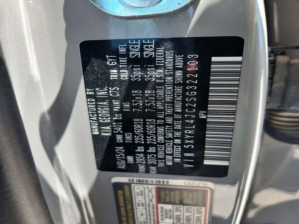 2025 KIA SORENTO
