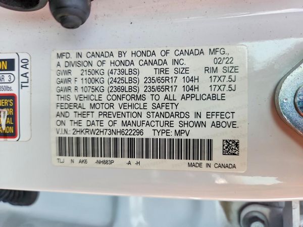 2022 HONDA CR-V Special Edition