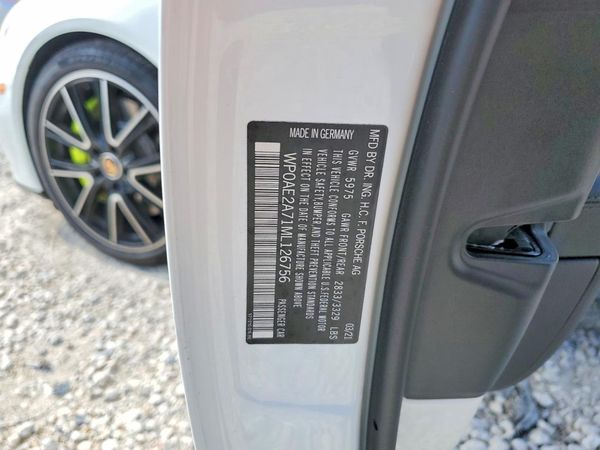 2021 PORSCHE PANAMERA 4 E-Hybrid