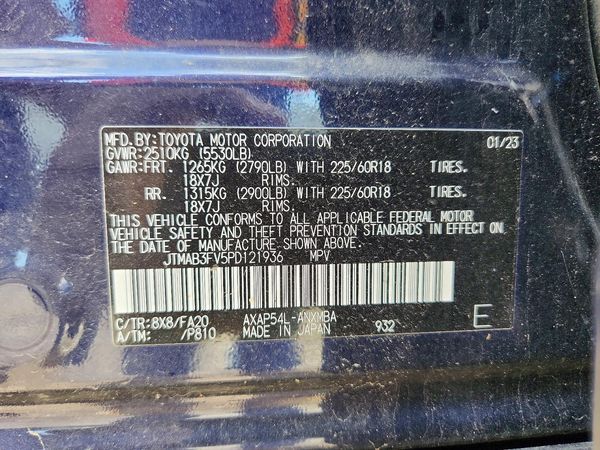 2023 TOYOTA RAV4 SE