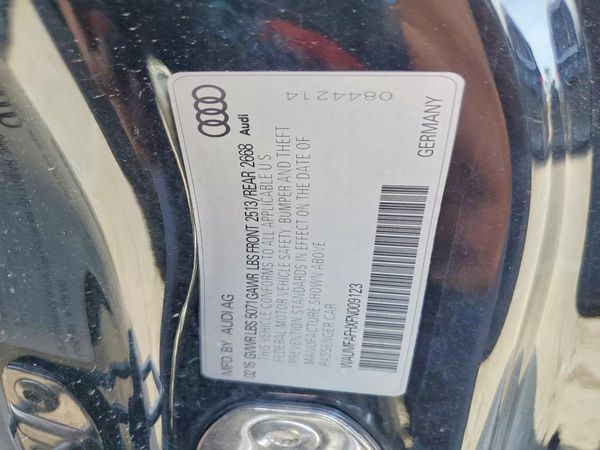 2015 AUDI A5