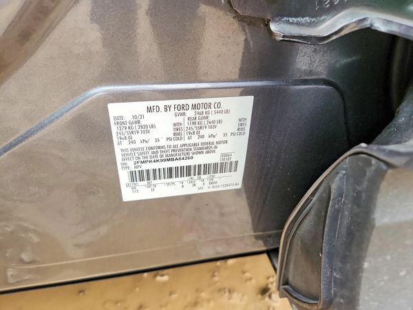 2021 FORD EDGE