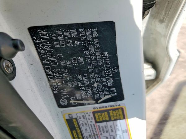 2013 KIA SOUL All Trims