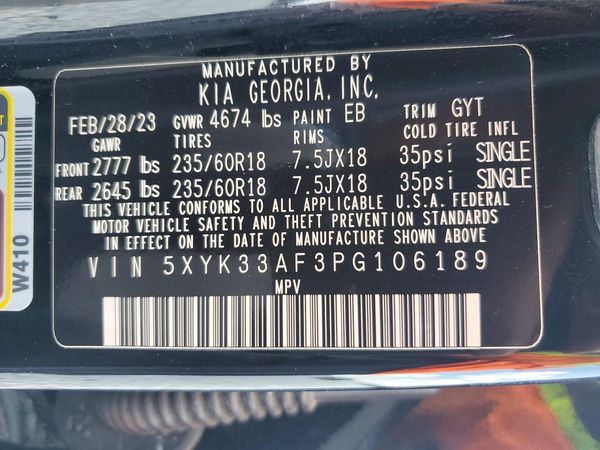 2023 KIA SPORTAGE