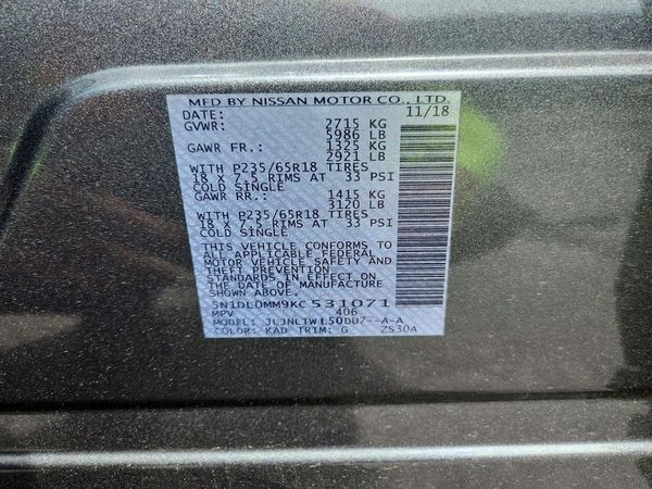 2019 INFINITI QX60