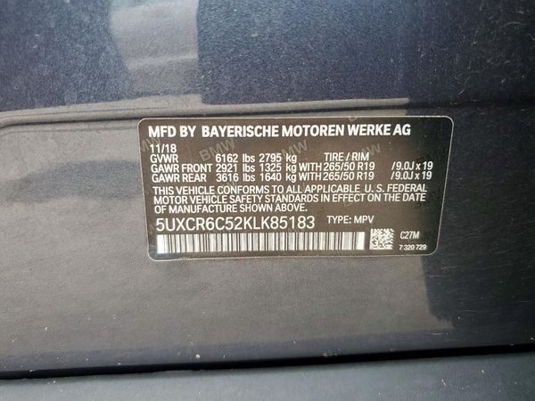 2019 BMW X5