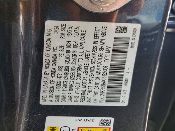 2024 HONDA CR-V EX