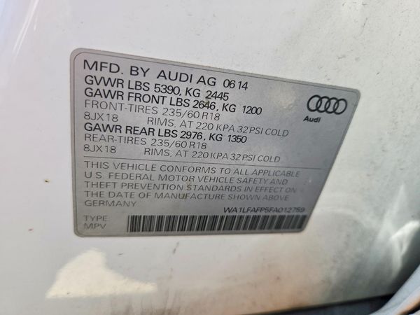 2015 AUDI Q5 Premium Plus
