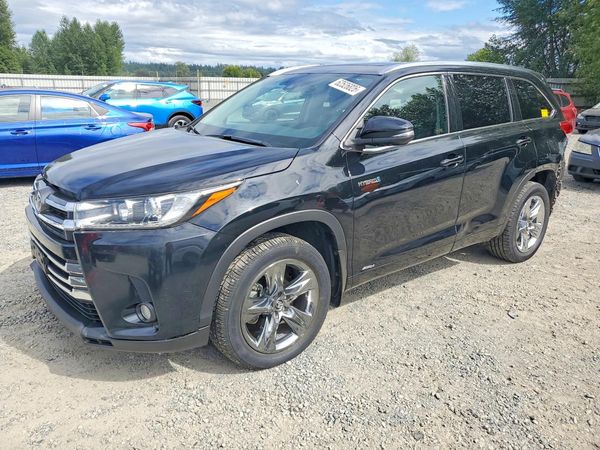 2018 TOYOTA HIGHLANDER Ltd/Ltd Platinum Hybrid — Front 3/4