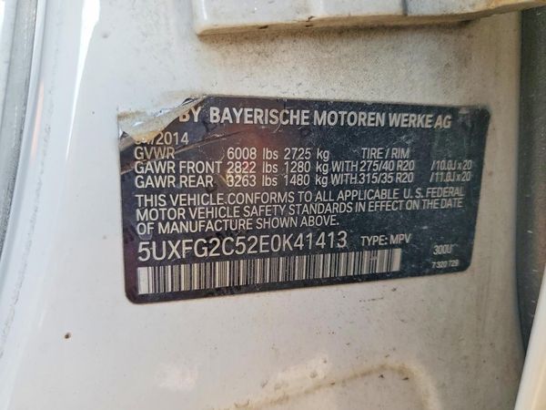 2014 BMW X6 xDrive35i
