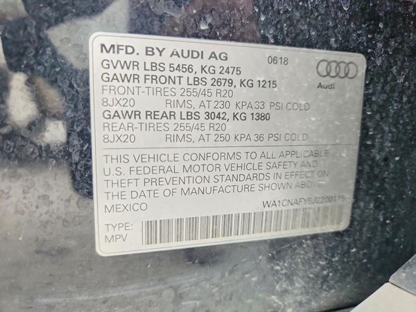 2018 AUDI Q5