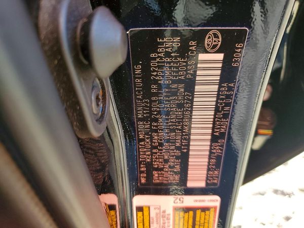 2024 TOYOTA CAMRY XLE