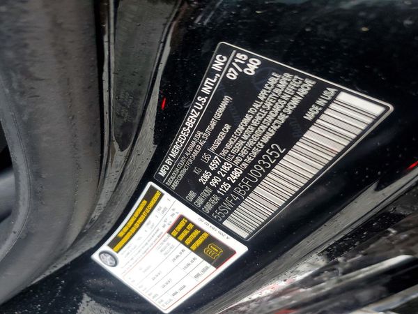 2015 MERCEDES-BENZ C Base