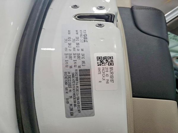 2018 CHRYSLER PACIFICA