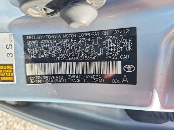 2012 TOYOTA PRIUS V TH