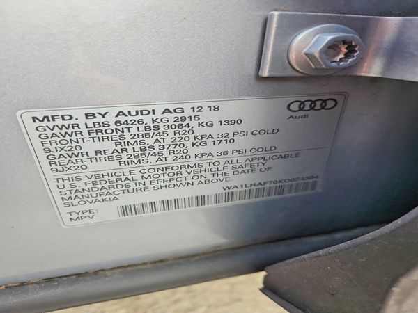 2019 AUDI Q7