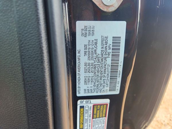 2019 ACURA RDX SH-AWD TECH