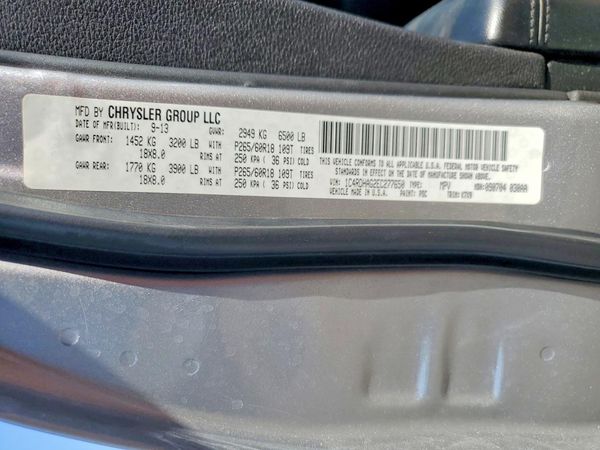 2014 DODGE DURANGO SXT RWD