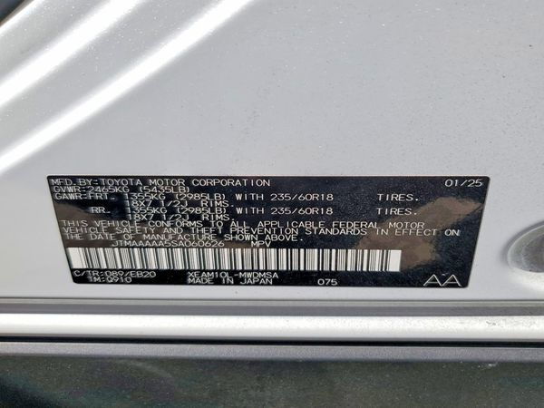 2025 TOYOTA BZ4X