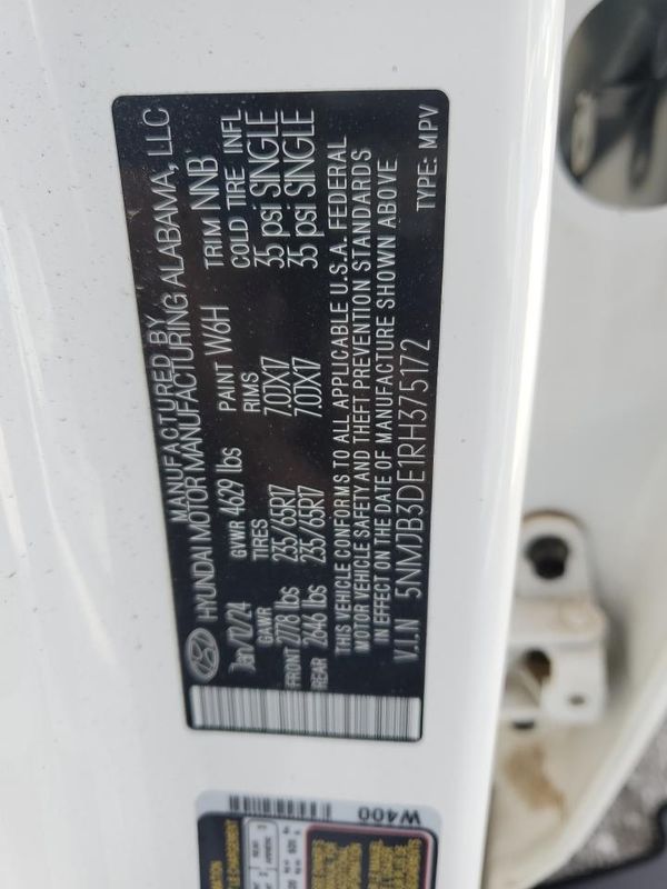2024 HYUNDAI TUCSON