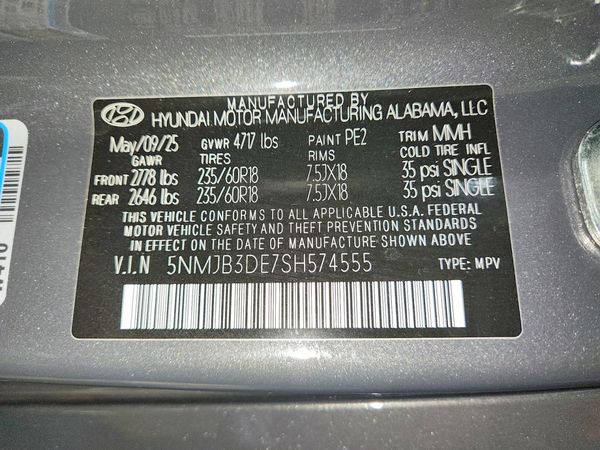 2025 HYUNDAI TUCSON SEL