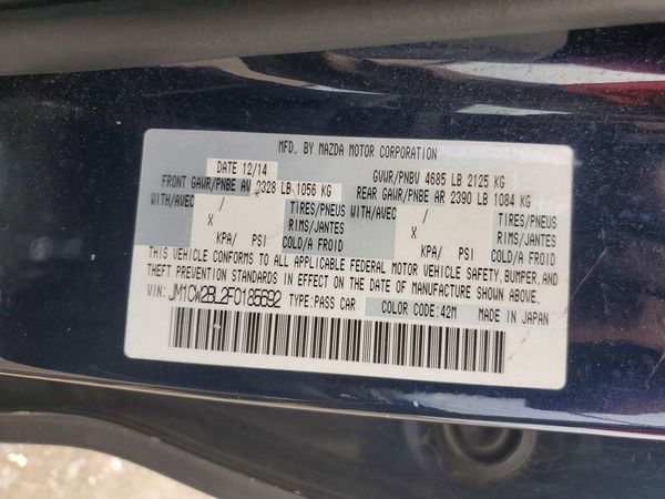 2015 MAZDA 5 Sport/GX