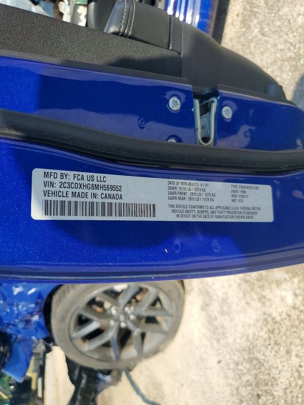 2021 DODGE CHARGER GT