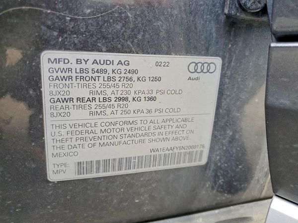 2022 AUDI Q5
