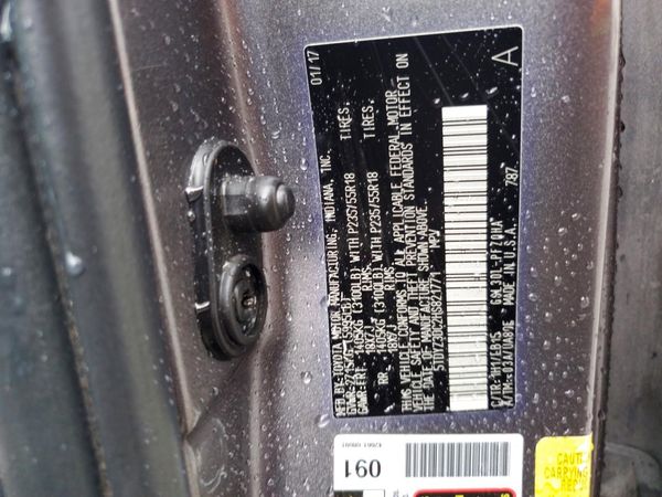 2017 TOYOTA SIENNA