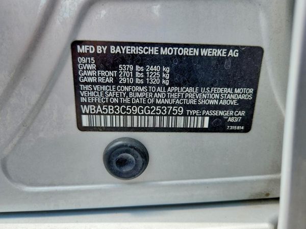 2016 BMW 535 xDrive