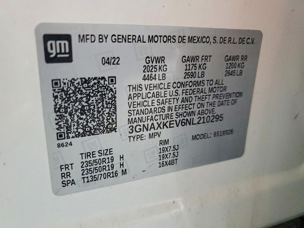 2022 CHEVROLET EQUINOX