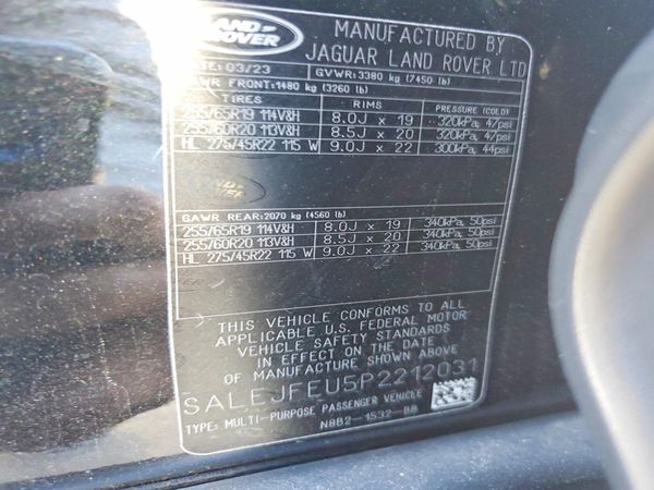2023 LAND ROVER DEFENDER 130 S
