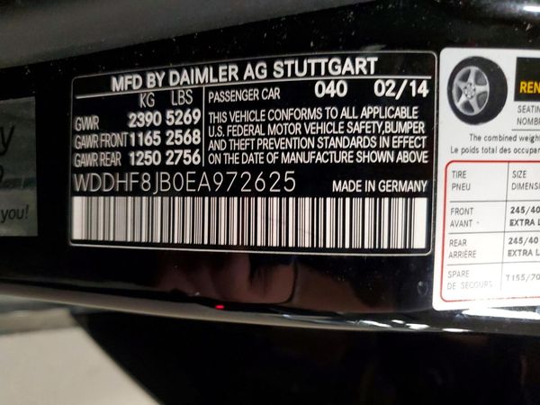 2014 MERCEDES-BENZ E E350