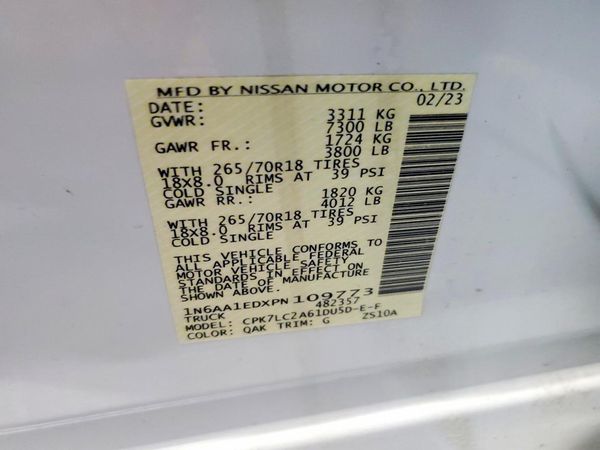 2023 NISSAN TITAN Crew Cab