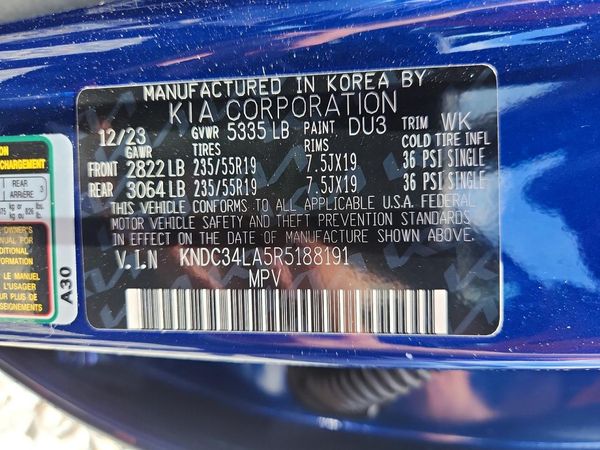 2024 KIA EV6 Light, Wind