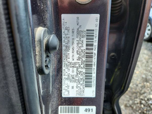 2015 TOYOTA TACOMA Delux Grade