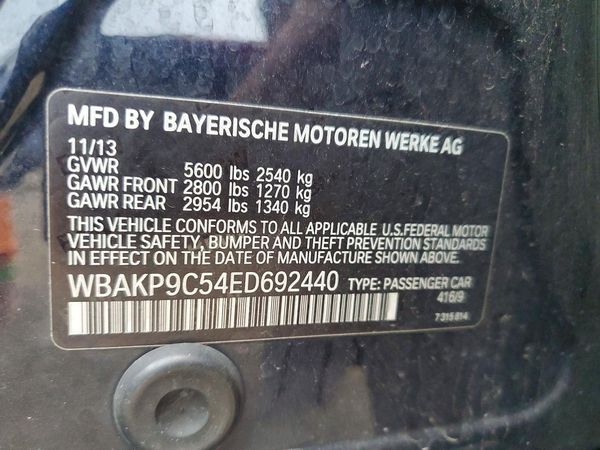 2014 BMW 550 xDrive