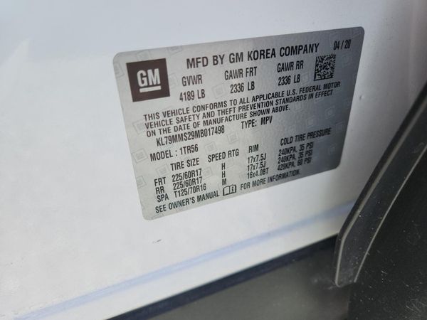 2021 CHEVROLET TRAILBLAZER