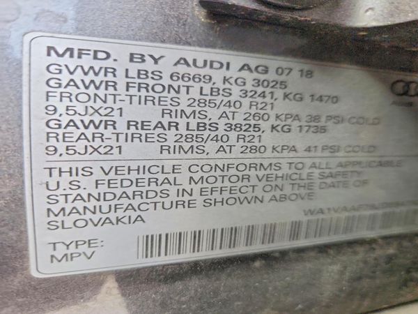 2018 AUDI Q7