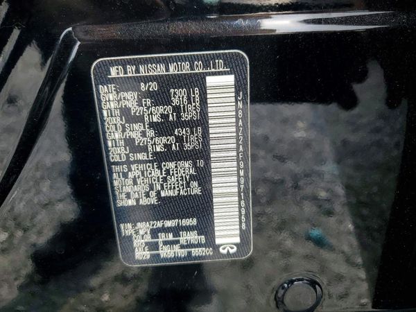 2021 INFINITI QX80 S